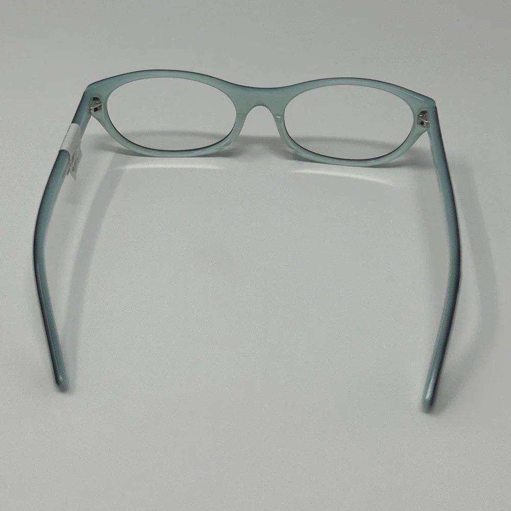 NWT Norman Childs TRACY Eyeglasses 53-19-145 TBB Turquoise Tortoise Frames Adult